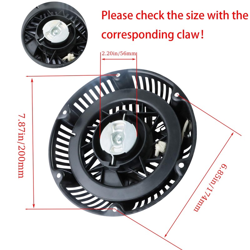 TKCBCD Recoil Starter 797747 Pull Start Assembly Compatible with Briggs