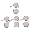 Gatuida 8pcs Earphone Storage Bag Headphone Case for Earbuds and