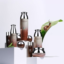 Yedam Yunbit snail slime basic cosmetics 5 types of women's skin lotion basic care mom gift set / 예담윤빛 달팽이 점액 기초 화장품 5종 여성 스킨로션 기초케어 엄마 선물 세트