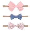 BIRLOZA Pack of 3 Baby Headband Bow Hair Bands Baby