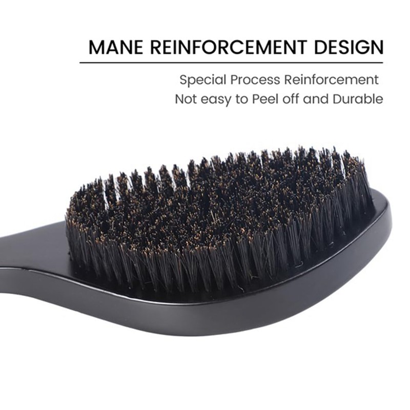 YEHEI 2 Pcs Magic-Wave Brush Curved Wave Brush Men'S Styling