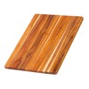 Teakhaus Cutting Board, Wood, Brown, 40 x 28 x 1.4