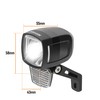 ADDVIEW E-Bike Front Light 120 Lux Hammer E120 - LED