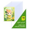 5x7 Toploader for Jumbo Cards - Perfect Fit for 5.4"