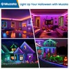 Muzata 10Pack 3.3FT/1M Plus-Size LED Channel System for Waterproof LED