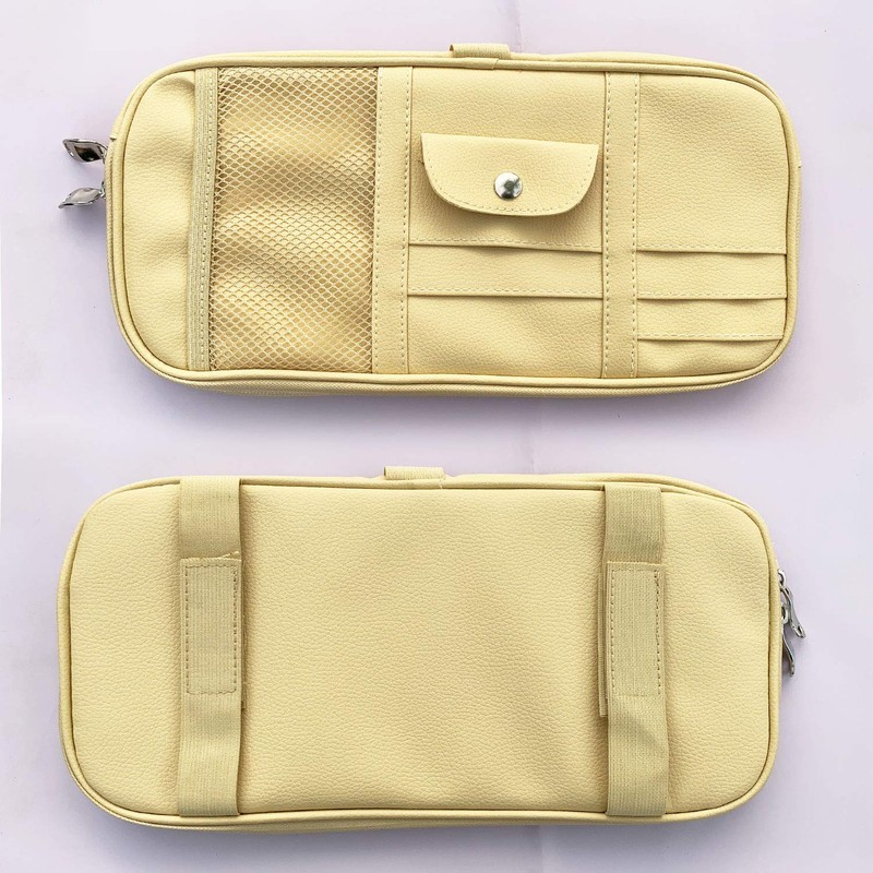 Da by Car Sun Visor Organizer, Multi-Pocket Visor Organizer Storage