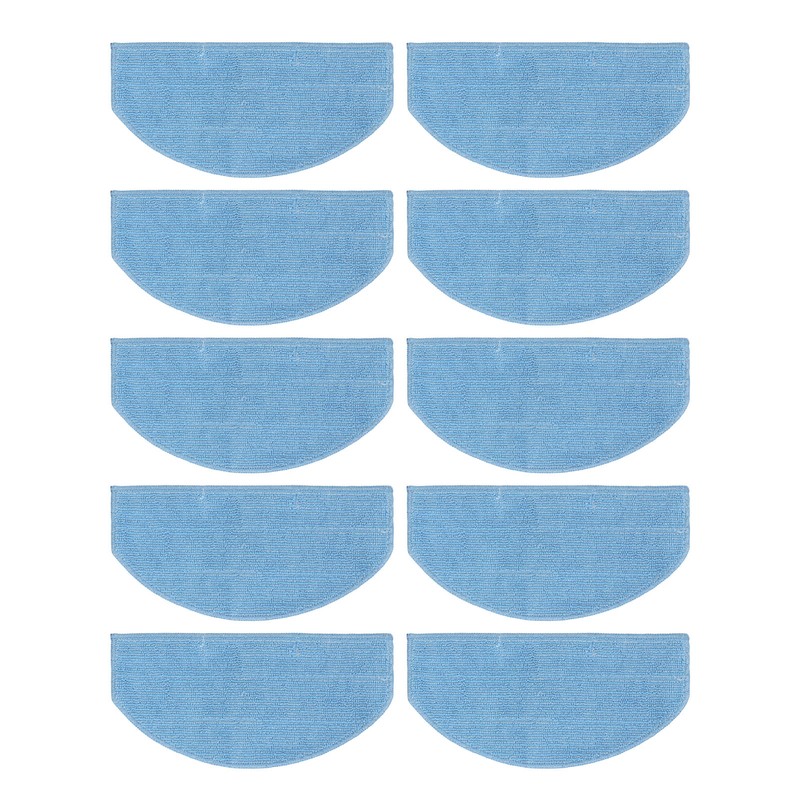10PCS Robot Vacuum Cleaner Mop Wipes Ultra Fine Fiber Cloth