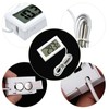 Aquarium Thermometer Digital Thermometer Sensor LCD Fridge Thermometer Waterproof for