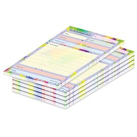 PRICARO 5 x A6 Splash Telephone Notepad