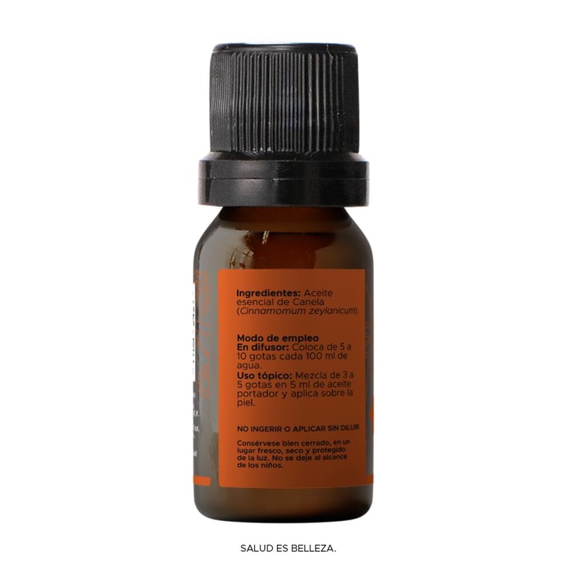Aceite Esencial de Canela 100% Puro | Cinnamomum zeylanicum |