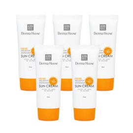 Dermahouse 더마하우스 멜라스톱화이트닝 썬 크림 50ml 5개 SPF50+PA+++ Dermahouse Melastop Whitening Sun Cream 50ml 5pcs SPF50+PA+++