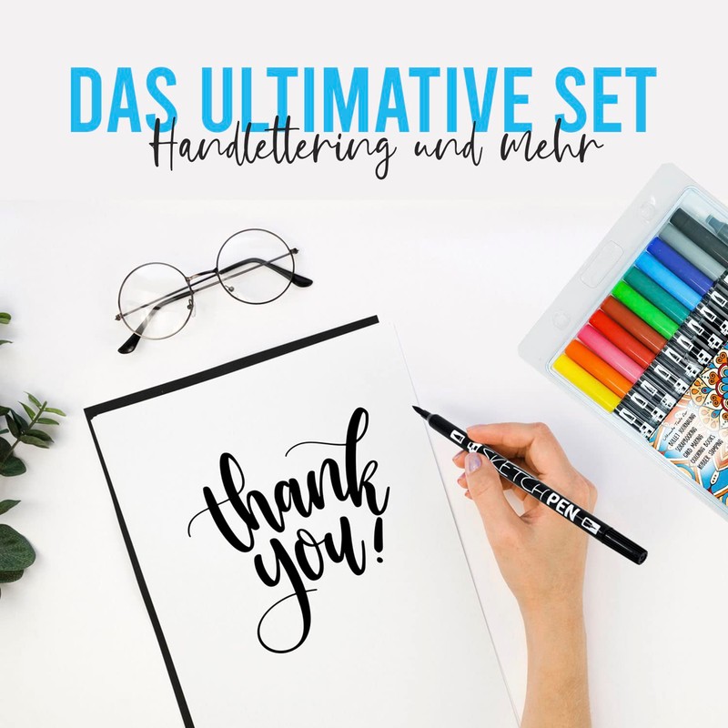 SKULLPAPER® SketchPen Set (Set 01-11 Colours + Blender)