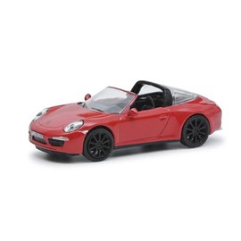 Schuco 1:87 911 Targa 4S Red 452670900 [Shipping from Canada]