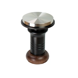 MiiCoffee Espresso Tamper 58.5mm, Level Coffee Tamper with Spring Loaded, Hand Tamper for 58mm Portafilter Adjustable Depth Stainless Steel Flat Base