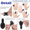 BHUJIA 2PCS Finger Splint – Adjustable Composite Cloth Trigger Finger