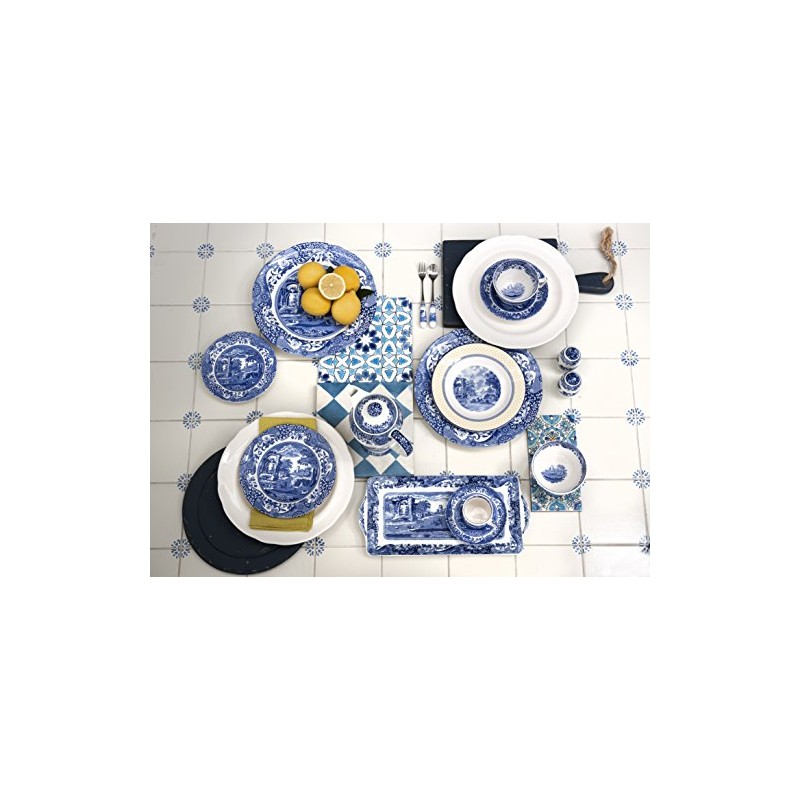 Spode Blue Italian Coasters, Set of 6