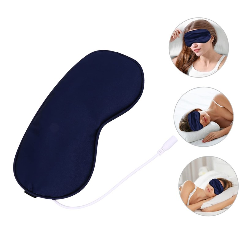 Ipetboom Heated USB Eye Mask Thermostatic Steam Eye Pad for