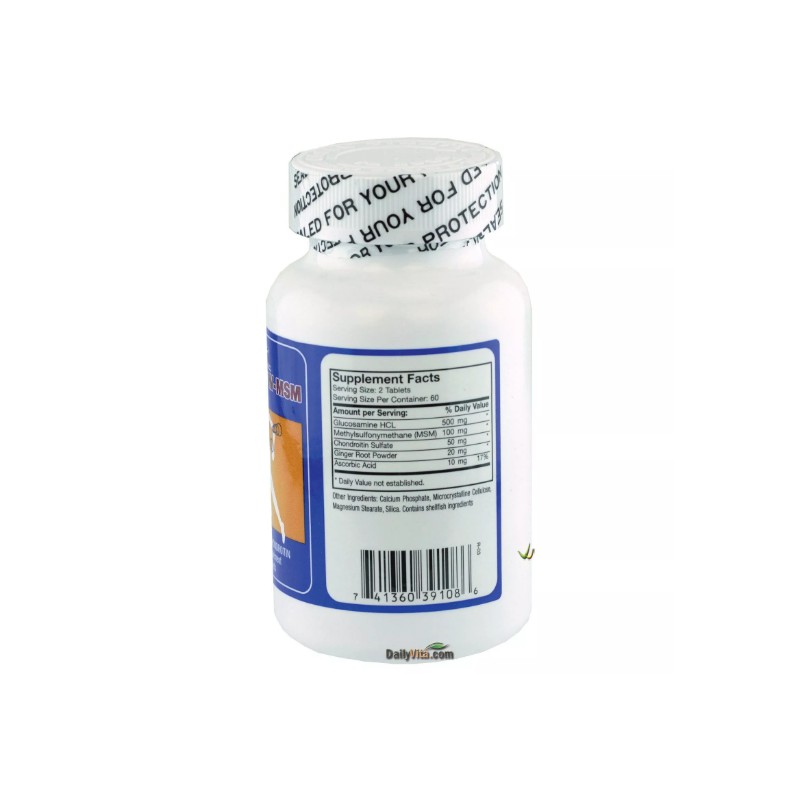 2 x Glucosamine Chondroitin MSM Arth-Rid Joint Health 120 Tab
