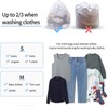 MEDILOE 2 Pcs Drawstring Laundry Bag, 60 x 90 cm