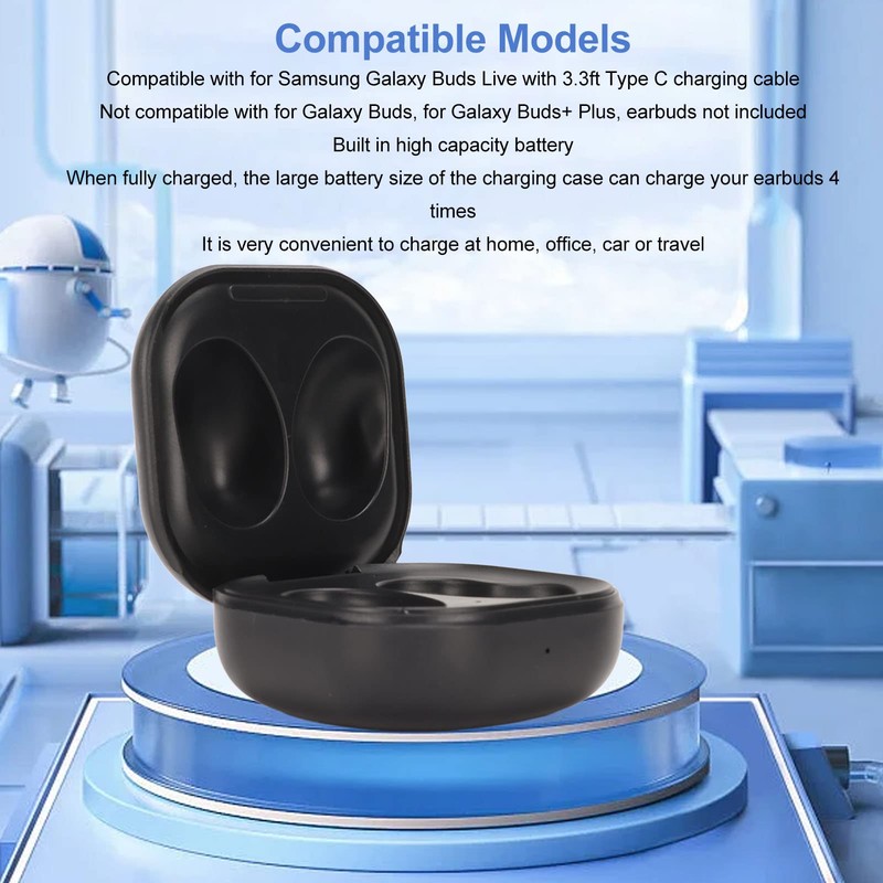 for Buds Live SM R180 Charging Case, Wireless Charging Case