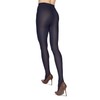 Melas Mujer opaco de microfibra Shaper Tights, Azul marino oscuro,