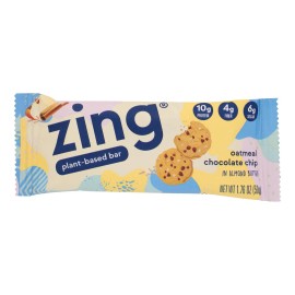 UD_Zing Oatmeal Chocolate Chip Nutrition Bar Case of 12 1.76 oz Grain Snack