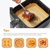 GRIFEMA Square Air Fryer Paper for Cosori Cecotec 2-4 L,