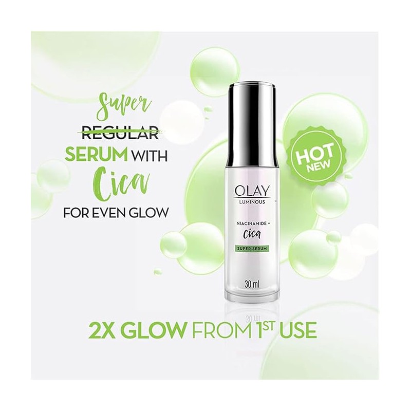 Olay luminous niacinamide + cica super serum 30ml