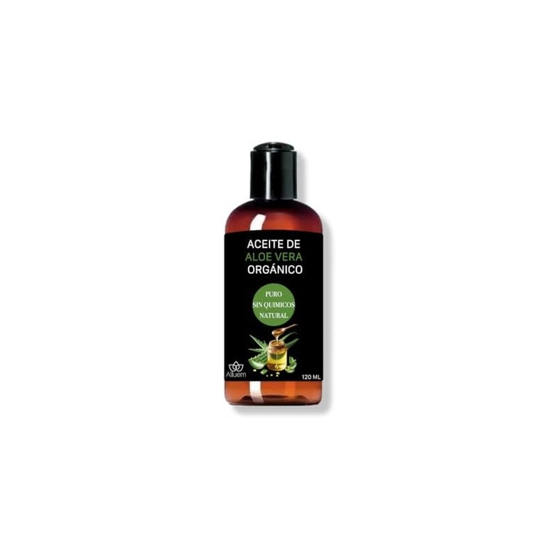 Aceite Corporal de Aloe Vera Orgánico, 120 ml
