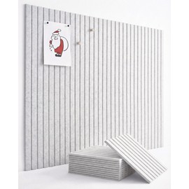 VIVELDA Large Bulletin Board 48x36- Office Wall Organizer Replace Your Old Cork Boards for Walls for Office Decor -12-Pack Felt Wall Panels to Use in Home Office Decor, Classroom Decor (Marble)