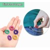Kiaxffy Acupressure Ring, Pack of 40 Massage Rings for Fingers,