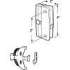 Prime-Line A 139 Black Plastic Mortise Style Screen Door Latch