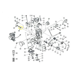 Daysville O-Rings & Seals KEIHIN FCR CARBURETOR FUEL INLET O-RINGS (3) KAWASAKI KX250F KX450F KLX450R