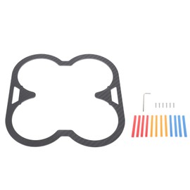 Propeller Guard for Avata Hard Carbon Fiber Double Protection Light Drone Propeller Protector with 12 EVA Strips
