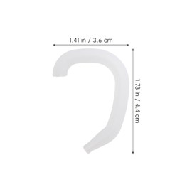 Garneck Kids Ear Corrector 5 Pairs Auricle Support External Auricle Correction Device for Protruding Ear and Valgus 1.73 X 1.41 X 0.15 in
