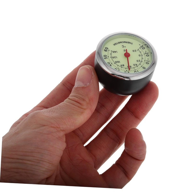 ULTECHNOVO Automotive Thermometer Thermometer Temperature Gauge Easy Install Multi-Functional for