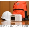 Yamazen YTM-RTV200(W) Curiom Hand Crank Charging Television/Radio, One-Seg Broadcasting, Waterproof,
