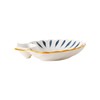 CIYODO 1pc Creative Shell Shaped Food Serving Plate Ceramic Sushi
