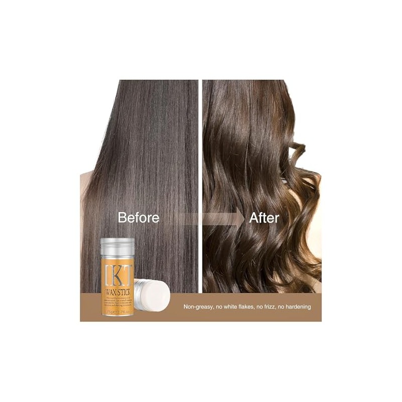 Barra de Cera Para Facilitar el Peinado Del Cabello, Control