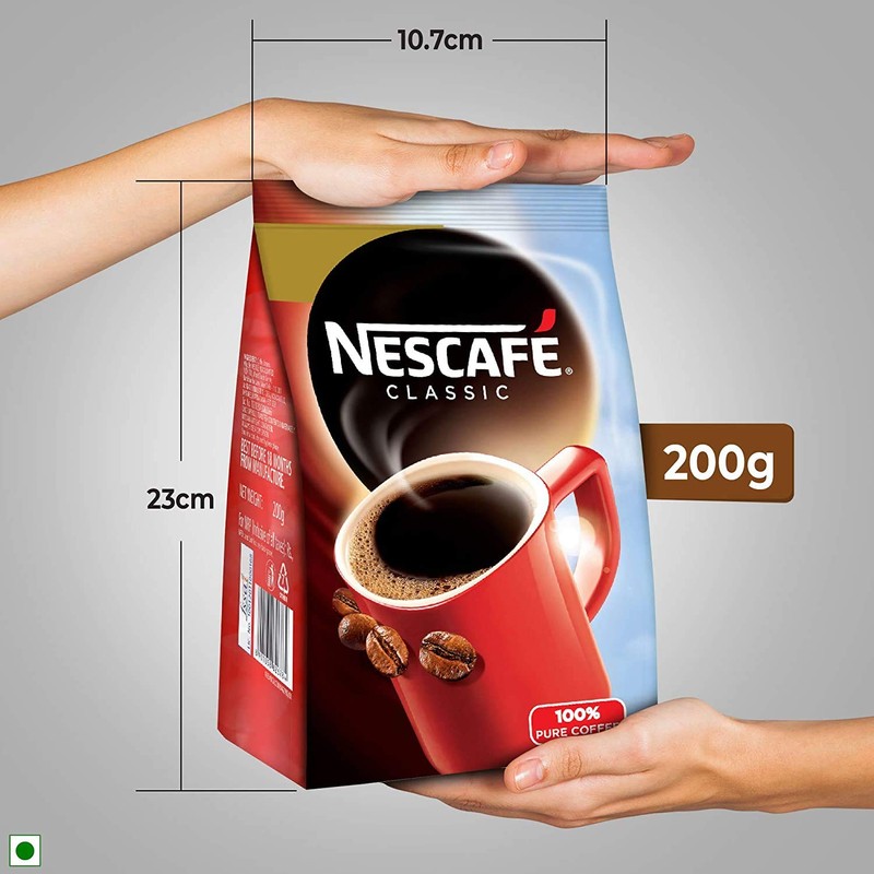 Nescafe Classic 100% Pure Instant Coffee 200 G