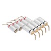 10pcs Banana Plug Needle Type Professional 24K Gold Plated Speaker
