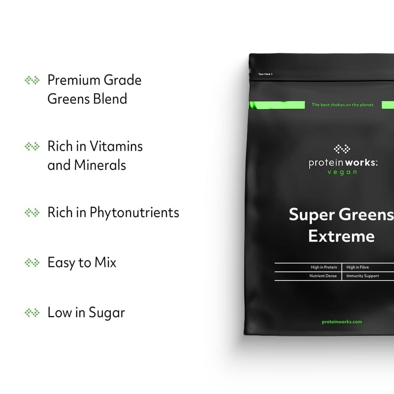 Super Greens Extreme Powder | 20 Different Greens | Helps