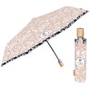 PERLETTI Green Women's Pocket Umbrella Ecologically Automatic Compact Small Umbrella
