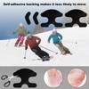 lasuroa 10pcs Ski Snowboard Boots Fitting Pads, EVA Self-Adhesive Snowboard