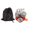 Mini Square Camping Stove Compact Folding Wind Proof Outdoor Backpacking