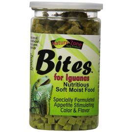 Nature Zone Snz54631 Iguana Bites Soft Moist Food, 9-Ounce