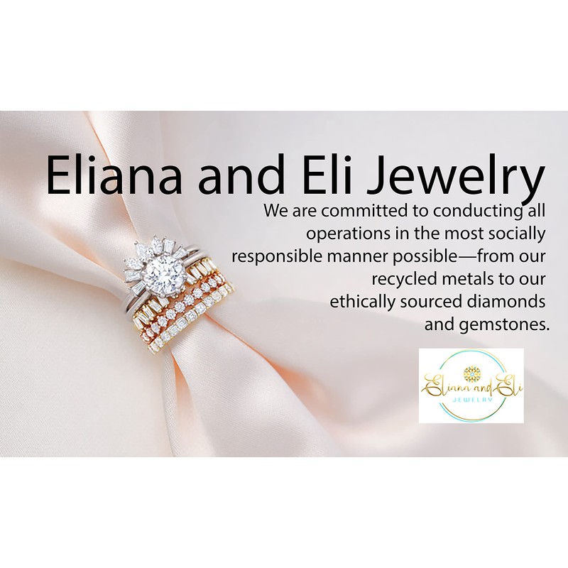 Eliana and Eli Madison Rust Velvet Ring Box (Silver)