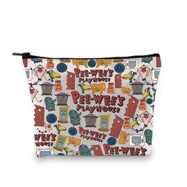 Zuo Bao Pee-w Inspired Gift P-ee Herman Playhouse Makeup Bag P-ee Herman Merchandise Herman Gift Comedian Lover Gift (PEE)