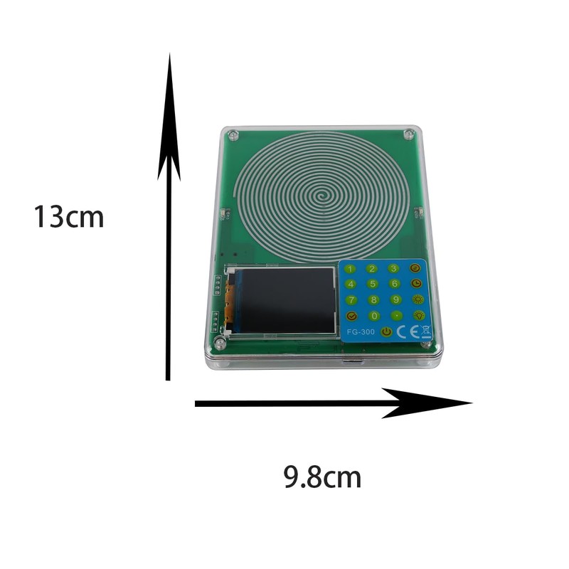 Nicear 0.01Hz~300000Hz Adjustable Schumann Sine Wave Resonance Generator,Ultra-Low Frequency Pulse