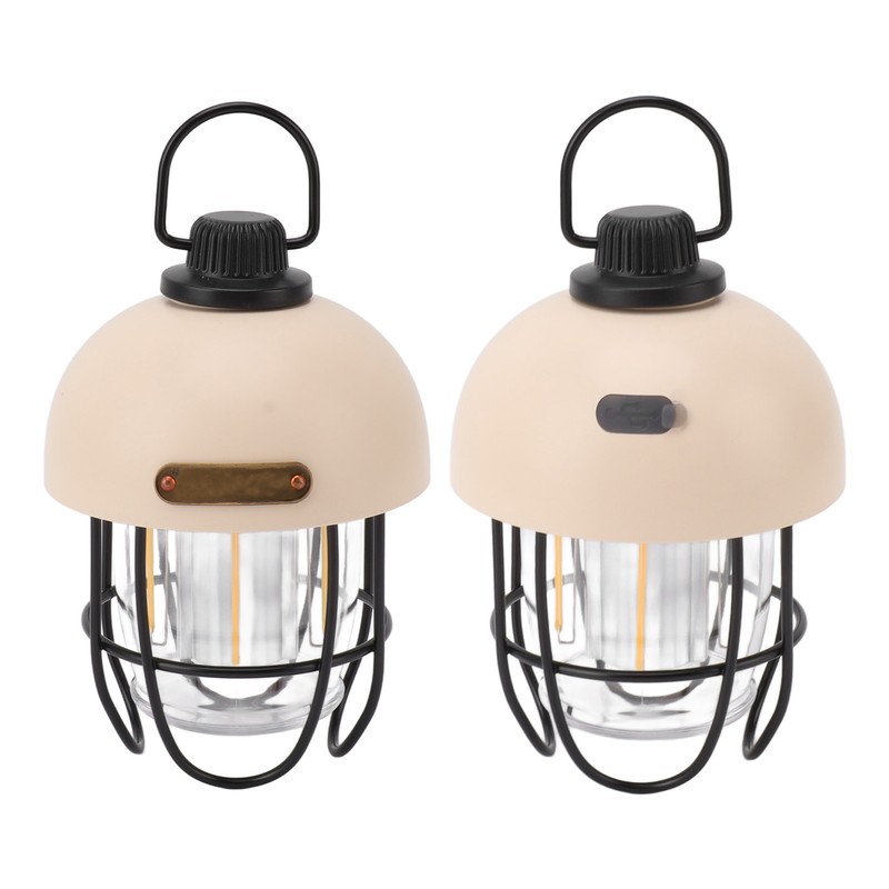 Camping Lantern Rechargeable 4500mAh Battery Powered LED Light 3 Modes